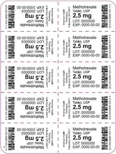 2.5 mg Methotrexate Tablet Blister.jpg (2.5 mg Methotrexate Tablet Blister.jpg)